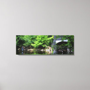 Fly Fishing Day Dream Poster Canvas Print