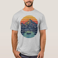 Fly Fishing Drift Boat River Therapy Retro Gift