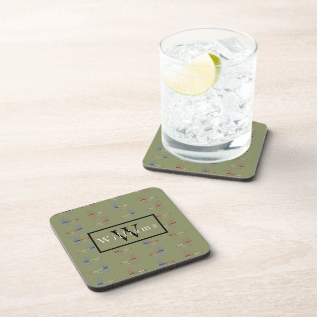 Fly Fishing Enthusiast  Coaster (Right Side)