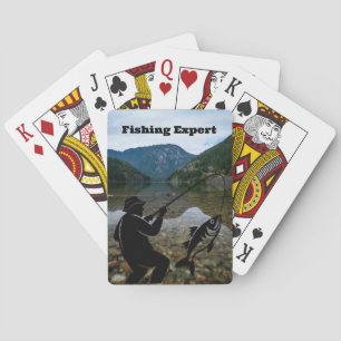 Fly Fishing Expert Customisable Sports Fisherman Playing Cards