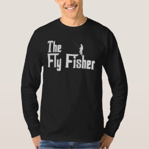 Fly Fishing Father Outdoor Sportsman Fisherman Mem T-Shirt
