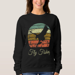 Fly Fishing Fish Fun Flying Fishings Fishermen Sweatshirt