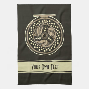 Fly Fishing Fisherman Fisherwoman Angler's Tea Towel
