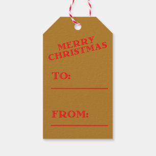 Fly Fishing Flies Christmas Tags Merry Christmas