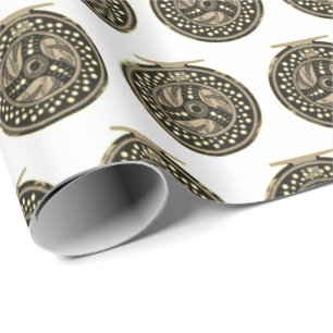 Fly Fishing Fly Reel Fisherman's Party Wrapping Paper