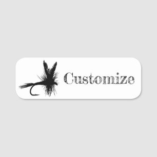 Fly Fishing Fly Thunder_Cove Name Tag