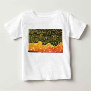 Fly Fishing for the Brook Trout Baby T-Shirt