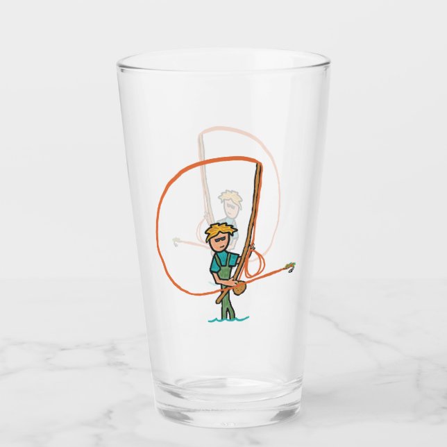 Fly Fishing Glass (Front)