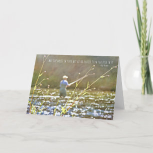 FLY FISHING Greeting Card
