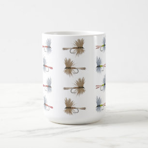Fly Fishing Hooks  Coffee Mug