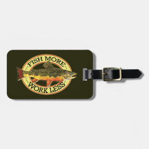 Fly Fishing Luggage Tag