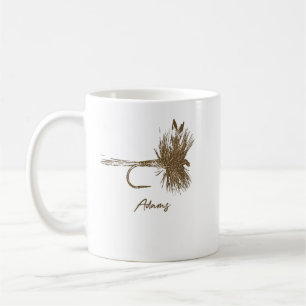 Fly Fishing Lure Adams Vintage T-Shirt Coffee Mug