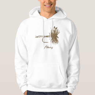 Fly Fishing Lure Adams Vintage T-Shirt Hoodie