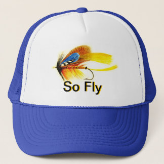 Fly Fishing Lure - So Fly Trucker Hat