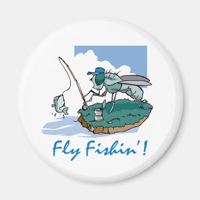 Fly Fishing Magnet (Front)