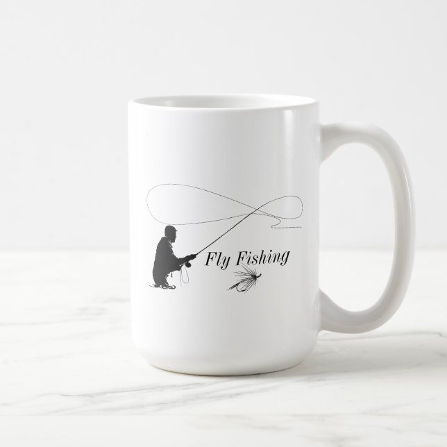 Fly Fishing Mug (Right)