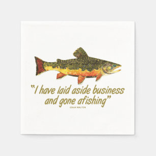 Fly Fishing Napkin