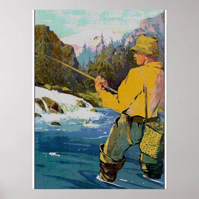 fly fishing poster (Front)