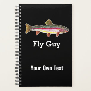 Fly Fishing Rainbow Trout Personalise Planner