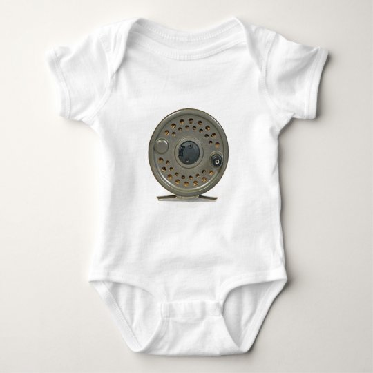 Fly Fishing Reel Baby Bodysuit