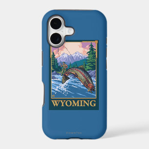Fly Fishing Scene - Wyoming