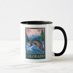 Fly Fishing SceneColorado Mug