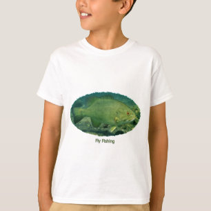 Fly Fishing Smallmouth Bass Logo T-Shirt