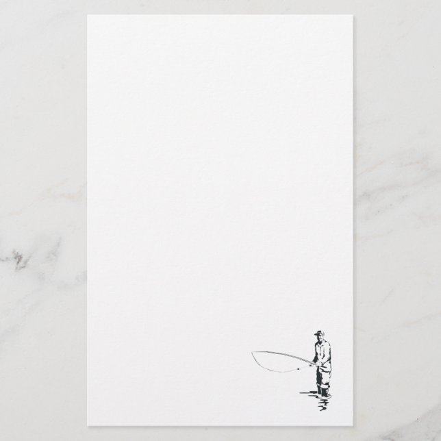 Fly Fishing Stationery (Front)