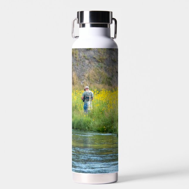 Fly Fishing Water Bottle (Front)