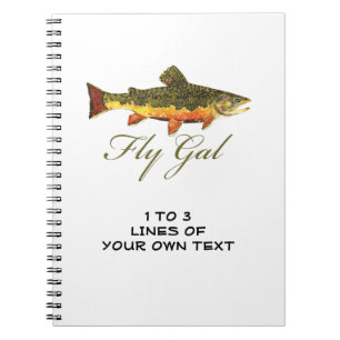 Fly Fishing Women's Notebook