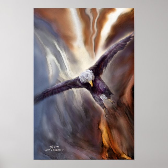 Fly Free Art Poster/Print Poster (Front)