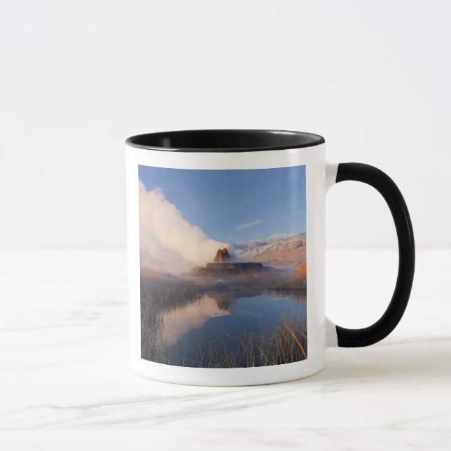 Fly Geyser with snow capped Granite Range Mug (Right)