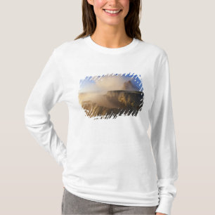 Fly Geyser with snow capped Granite Range T-Shirt