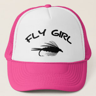 FLY GIRL FLY FISHING TRUCKER HAT