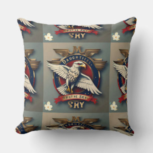 "Fly Girls Unite" Cushion