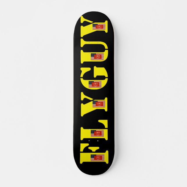 FLY GUY   JMT USA 7 3/4" Skateboard Deck (Front)