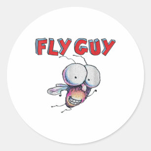 Fly Guy Kids Costume Tee  Classic Round Sticker