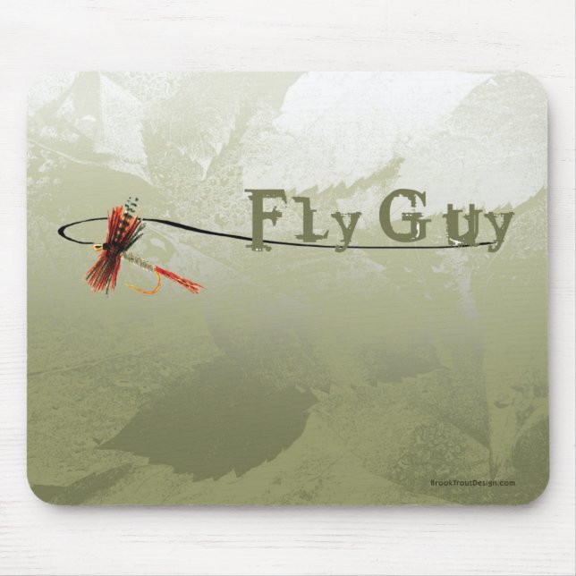 Fly Guy Mouse Mat (Front)
