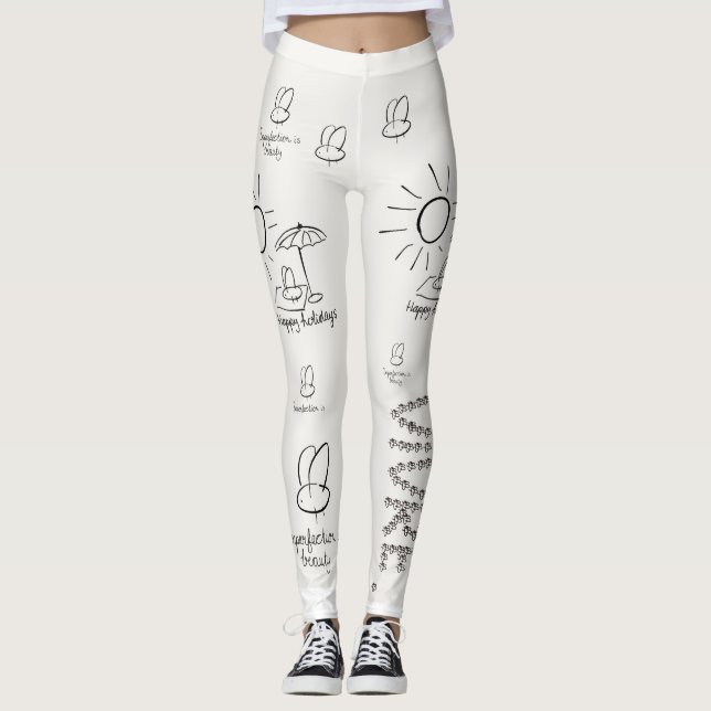 Fly happiness leggings (Front)