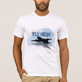 Fly High Aviation – Aeroplane & Pilot Enthusiast T-Shirt