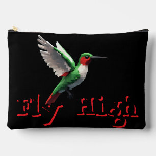 Fly High Hummingbird Accessory Pouch
