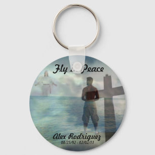 Fly in Peace Key Ring