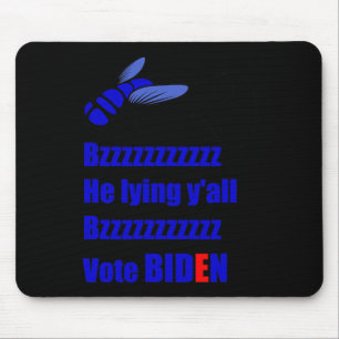 Fly Kamala Harris Mike Pence Debate Election 2020 Mouse Mat