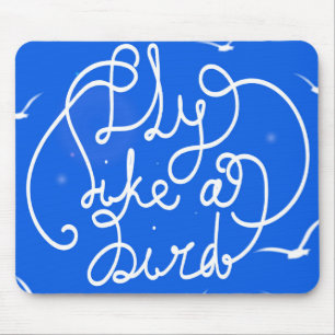 Fly Like A Bird Mouse Mat