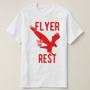 Fly Like An Eagle Red/White T-Shirt