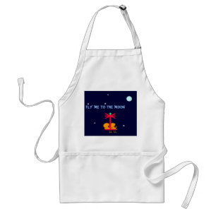 FLY ME TO THE MOON - APRON
