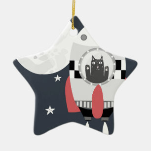 fly me to the moon ceramic tree decoration