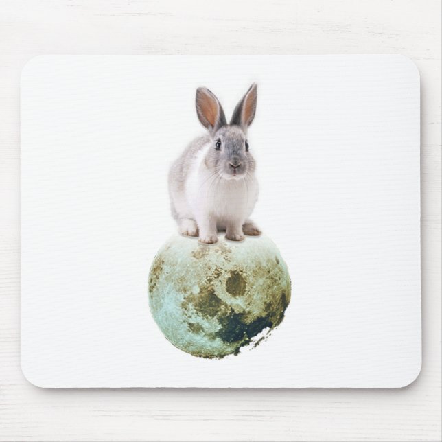 Fly me to the moon mouse mat (Front)