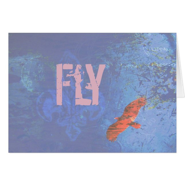Fly Mixed Media Digital Art (Front Horizontal)