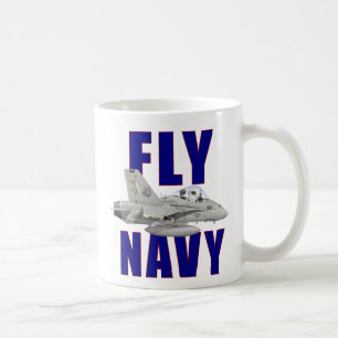 Fly Navy Mug